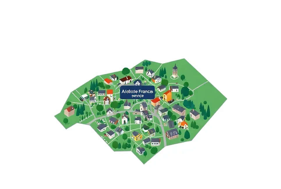 Carte du secteur d'intervention autour de Romilly-sur-Seine (10100)